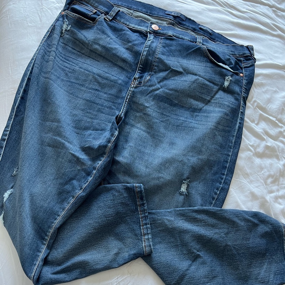 Size 22 skinny ankle jeans